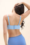 Zivame Padded Non Wired 3/4th Coverage Tshirt Bra - Little Boy Blue — thumbnail 4